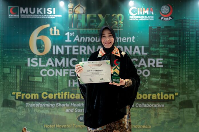 RSUD Meuraxa Sabet Penghargaan Nasional, Banda Aceh Tegaskan Komitmen Layanan Kesehatan Syariah
