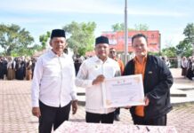 Bupati Bireuen Lepas 445 Petugas Sensus Ekonomi 2026 Bupati Mukhlis Lepas 445 Petugas Sensus Ekonomi 2026 di Bireuen