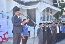 Bupati Mukhlis Pimpin Upacara Hari Lahir Pancasila di Bireuen Bupati Mukhlis Pimpin Upacara Hari Lahir Pancasila di Bireuen
