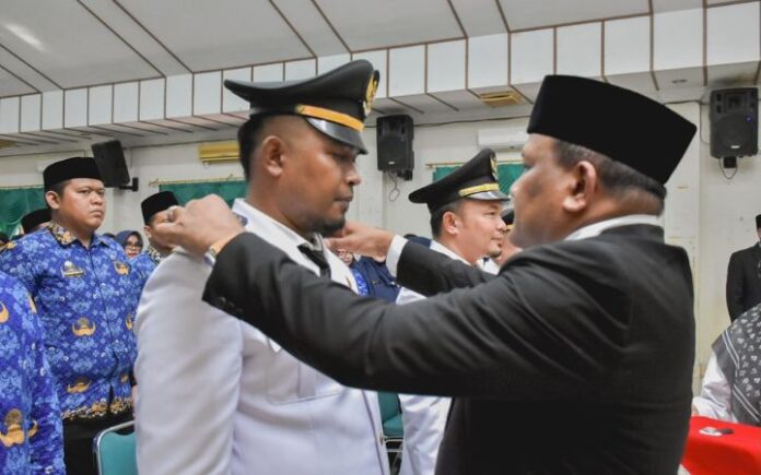 Bupati Bireuen Lantik 173 Pejabat, Camat Diminta Fokus Pemulihan Pascabanjir