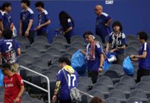 Wajah Pria Jepang, Rajin Bersih-bersih di Stadion, Ongkang Kaki di Rumah Wajah Pria Jepang, Rajin Bersih-bersih di Stadion, Ongkang Kaki di Rumah