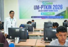UM-PTKIN 2026: UIN Ar-Raniry Jadi Kampus Paling Diminati di Sumatra UM-PTKIN 2026: UIN Ar-Raniry Jadi Kampus Paling Diminati di Sumatra