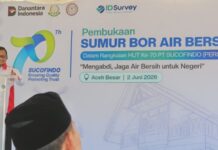 ABPEDNAS dan SUCOFINDO Serahkan Sumur Air Bersih untuk Warga Lambleut ABPEDNAS dan SUCOFINDO Serahkan Sumur Air Bersih untuk Warga Lambleut