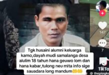 Hilang 18 Tahun, Teungku Husaini Masih Dirindukan Keluarga Teungku Husaini