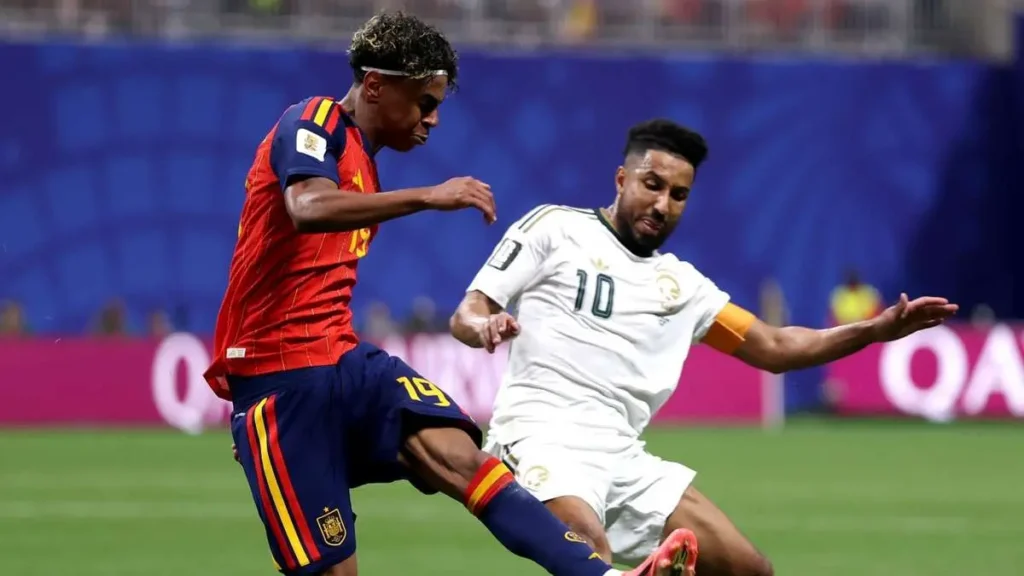 timnas spanyol kalahkan timnas arab saudi