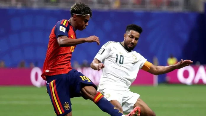 spanyol timnas spanyol kalahkan timnas arab saudi