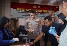 Polresta Banda Aceh Periksa Urine dan Ponsel Personel Polresta Banda Aceh Periksa Urine dan Ponsel Personel