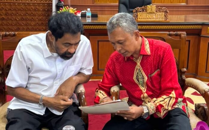 Mualem (6) Kementan Siapkan Rp2,5 T untuk Pemulihan Sawah dan Kebun di Aceh