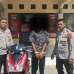 Motor Tazlin Sastra Dicuri Oleh MS, Pria yang Sering Menginap di Rumah maling motor milik tazlin sastra ditangkap
