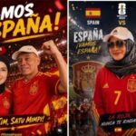 Kak Tia, Irwandi, Steffy Dukung Spanyol Kak Tia, Irwandi, Steffy Dukung Spanyol