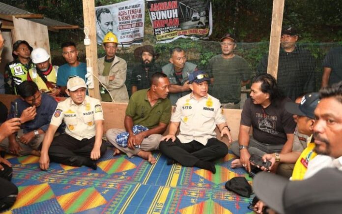 enang-enang (2) Satgas PRR Perkuat Struktur Jembatan Enang-Enang Demi Jaga Mobilitas Warga