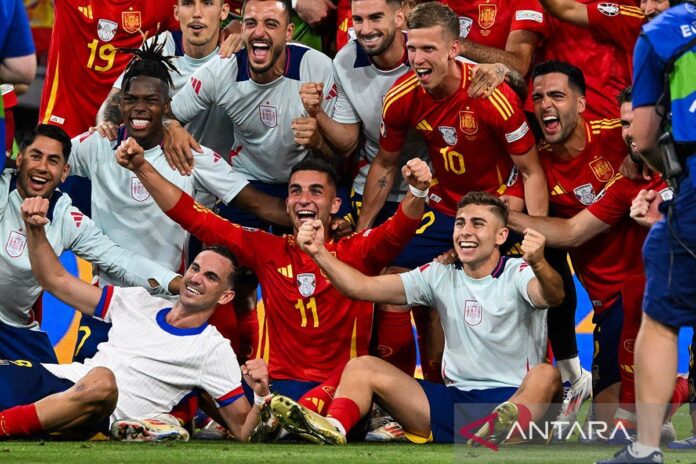 spanyol melaju ke final