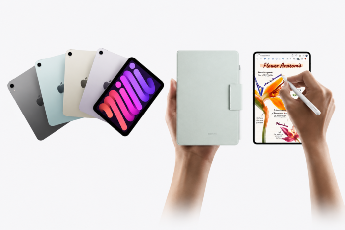 Huawei MatePad Mini vs Apple iPad Mini, Mana yang Lebih Layak Dibeli? Komparatif.ID, Jakarta– Persaingan di pasar tablet mini premium semakin ketat setelah Huawei menghadirkan MatePad Mini sebagai kompetitor terbaru bagi Apple iPad Mini. Perangkat yang pertama kali diperkenalkan pada 24 Juni 2025 itu kini resmi dipasarkan di Indonesia dengan harga Rp8.999.000. Mengusung desain yang lebih tipis dan ringan, layar Flexible OLED PaperMatte, serta berbagai fitur produktivitas, Huawei mencoba menawarkan alternatif baru di segmen tablet kompak yang selama ini identik dengan iPad Mini. Kehadiran Huawei MatePad Mini sekaligus menandai upaya perusahaan untuk bersaing langsung dengan Apple di kelas tablet premium berukuran kecil. Dengan mengusung slogan Mini but Mighty, Huawei menawarkan perangkat yang mengedepankan spesifikasi perangkat keras, sementara Apple tetap mengandalkan kekuatan chipset dan ekosistem iPadOS.