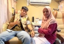 Mahasiswa USK Donor Darah Perdana di Peudada Mahasiswa USK Donor Darah Perdana di Peudada