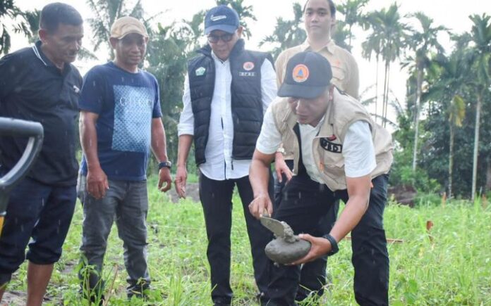 Pembangunan 31 Huntap Komunal di Bivak Bireuen Dimulai