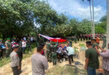 Pratu Galuh Nugraha Dimakamkan di Aceh Timur Pratu Galuh Nugraha Dimakamkan di Aceh Timur