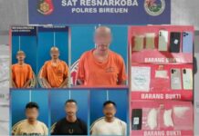6 Pengedar Sabu Diringkus Polisi di Bireuen 6 Pengedar Sabu Diringkus Polisi di Bireuen