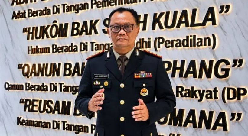 Kapolri Copot Andi Kirana, Teguh Priyambodo Jadi Kapolresta Banda Aceh