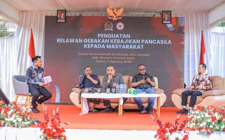 Nilai Pancasila Didorong Jadi Pedoman Gerakan Relawan di Bireuen
