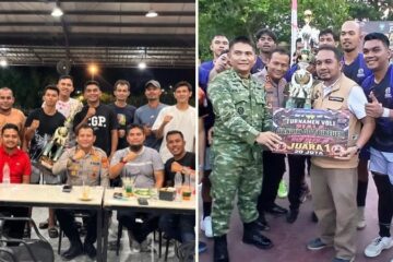 Tekuk Peusangan 3-2, Peudada FC Juara Piala Dandim 0111/Bireuen Usai