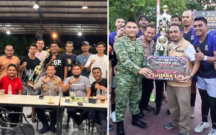 Tekuk Peusangan 3-2, Peudada FC Juara Piala Dandim 0111/Bireuen Usai