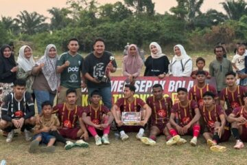Gol Tunggal Kojin Antar Raja Buaya FC Juara HUT Kubu Tungku