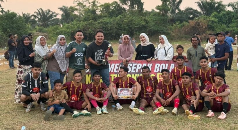 Gol Tunggal Kojin Antar Raja Buaya FC Juara HUT Kubu Tungku