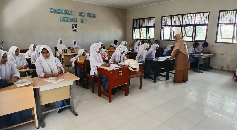 Aktivitas Belajar di SMAN 1 Peudada Kembali Normal