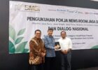 SMSI Kukuhkan Pokja Newsroom Jaga Desa