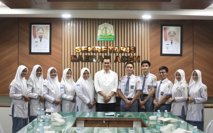 10 Siswa SMAN 2 Banda Aceh Wakili Aceh di Final Nasional 4 Pilar MPR-RI
