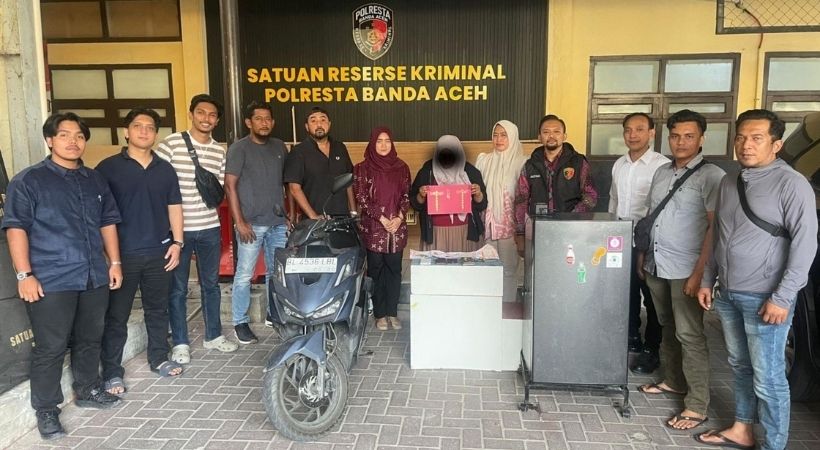 ART di Aceh Besar Curi 19,5 Mayam Emas Majikannya