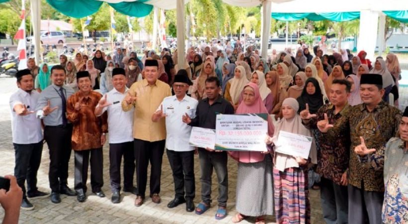 Baitul Mal Aceh Salurkan Rp7,92 Miliar Modal Usaha kepada 1.584 Penerima