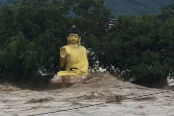 Banjir Bandang dan Tanah Longsor Hantam Perbatasan Nepal–Tibet