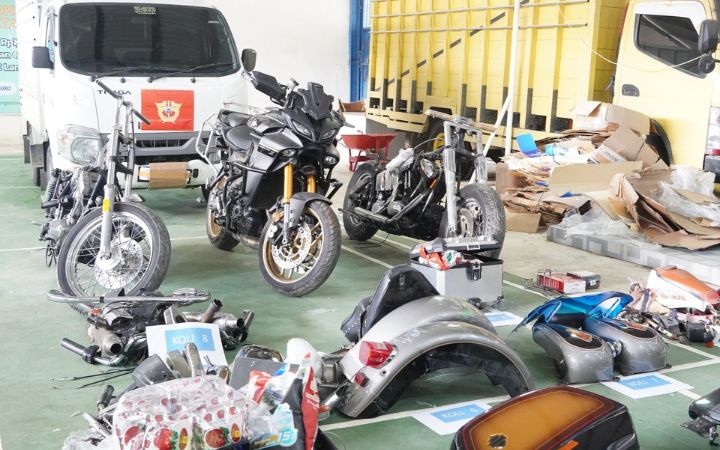 Bea Cukai Gagalkan Pengiriman 3 Moge Ilegal dari Aceh Tamiang ke Sumut