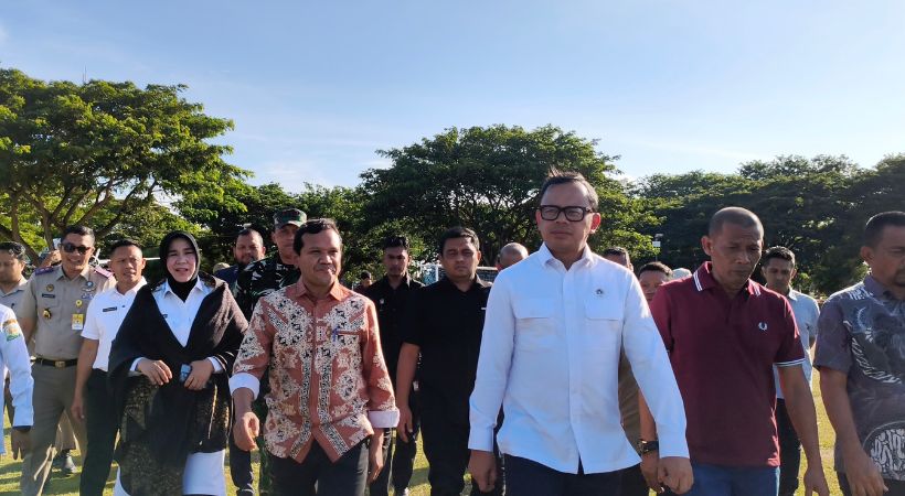 Bersama Wamendagri, Wagub Aceh Bahas Status dan Pengelolaan Blang Padang