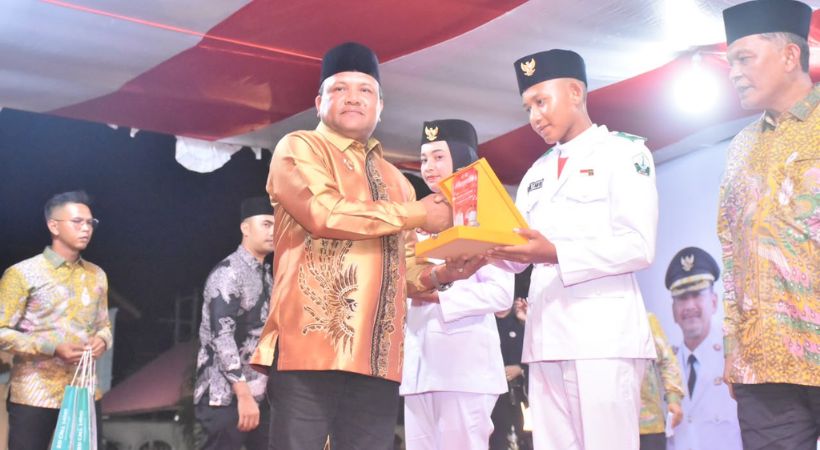 Tugas Selesai, Bupati Mukhlis Titip Pesan untuk Paskibraka Bireuen
