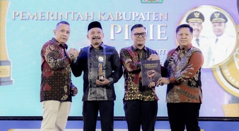 Cetus ODOA, Bupati-Wabup Pidie Terima Serambi Awards 2026