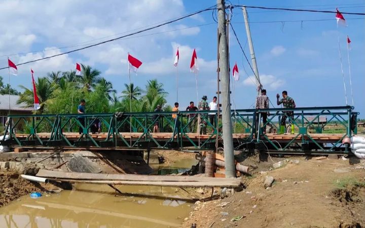 Satgas PRR: 415 Jembatan di Aceh, Sumut, dan Sumbar Rampung