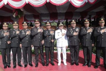 Kapolda Aceh Hadiri Upacara HUT ke-81 RI di Blang Padang