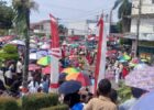 Terik Matahari Tak Surutkan Antusiasme Warga Saksikan Karnaval di Bireuen