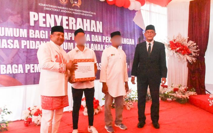 217 Napi Lapas Bireuen Terima Remisi HUT ke-81 RI, 1 Langsung Bebas