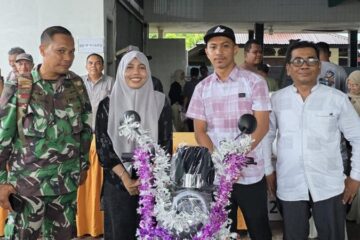 Nurjannah Bawa Pulang Sepeda Listrik Usai Mencoblos Pilchiksung