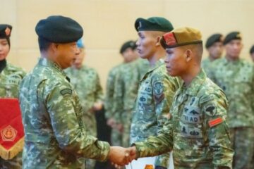 Turunkan Bendera Bulan Bintang, 2 Prajurit Kodam IM Dapat Kenaikan Pangkat Luar Biasa