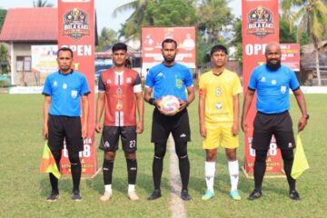 Simpang Keuramat FC Hancurkan Lhokseumawe City 3-0 di Piala KONI Aceh U-18