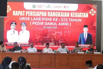Bupati Sarjani Minta Uroe Lahe Pidie ke-515 Fokus pada Seni dan Budaya