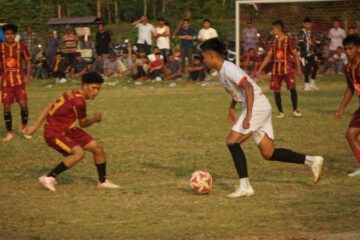 Hajar The Brondol FC 3-0, Raja Buaya FC Melaju ke Final HUT Kubu Tungku FC V
