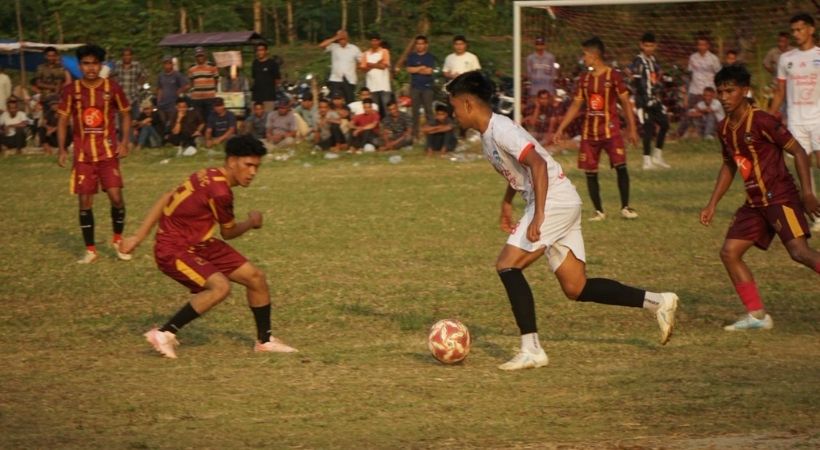 Hajar The Brondol FC 3-0, Raja Buaya FC Melaju ke Final HUT Kubu Tungku FC V