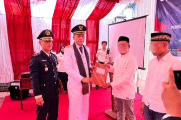 99 Warga Binaan Rutan Tapaktuan Terima Remisi HUT ke-81 RI