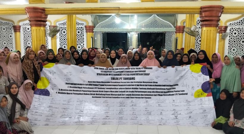 Warga Samadua Tolak Rencana Tambang Seluas 1.491 Hektare
