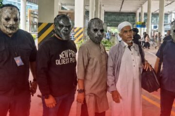 Berpenampilan Mubaligh, Terpidana Korupsi Tembakau Diciduk di Bandara Kualanamu